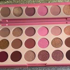 Morphe palette eyeshadow make up